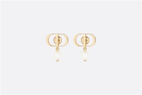 dior petit cd earrings.